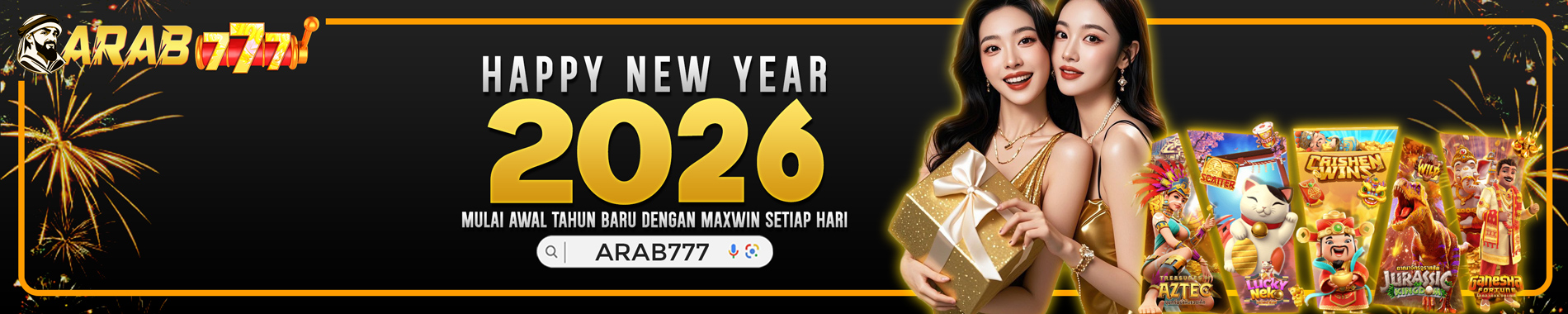 HAPPY NEW YEAR 2026 ARAB777